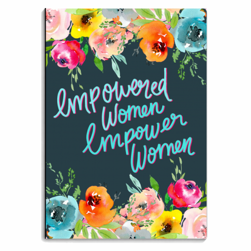 Empowered Women, Empower Women - personalised A4, A5, A6 notebook by Hollie Mills