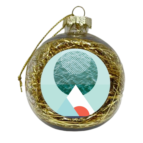 End of the world - xmas bauble by Brita Ingebrigtsen
