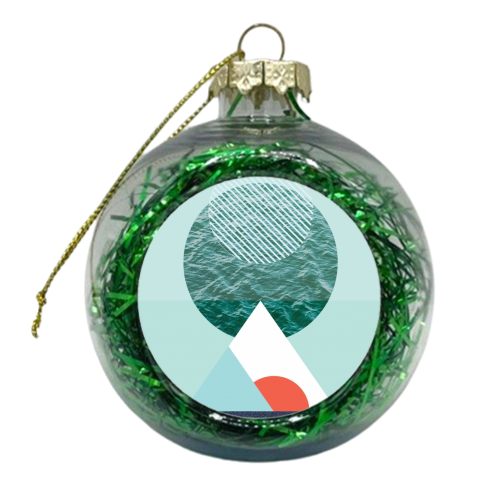 End of the world - xmas bauble by Brita Ingebrigtsen
