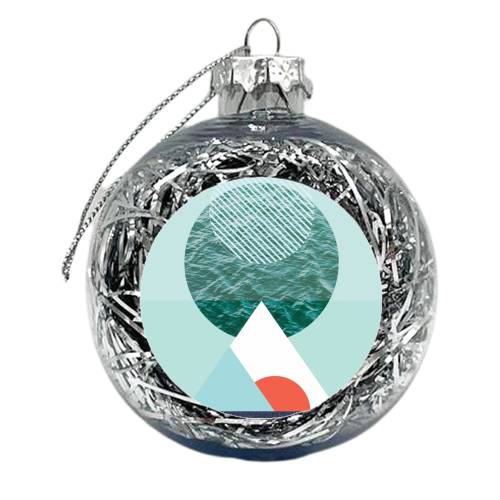End of the world - xmas bauble by Brita Ingebrigtsen