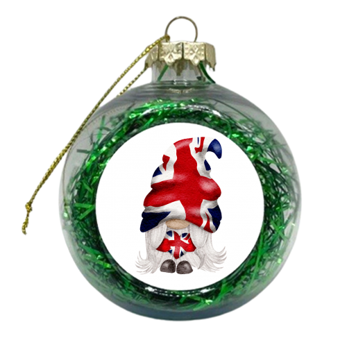 england flag - xmas bauble by Anastasios Konstantinidis