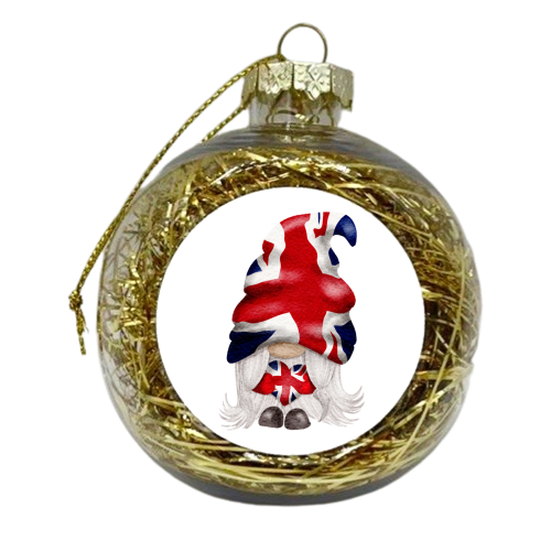 england flag - xmas bauble by Anastasios Konstantinidis