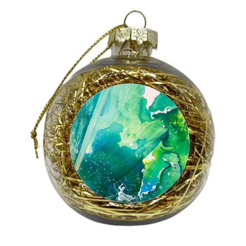 Environmental Importance - xmas bauble by Alicia Noelle Jones