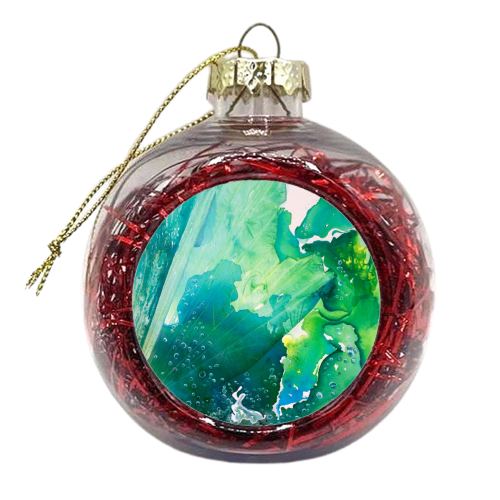 Environmental Importance - xmas bauble by Alicia Noelle Jones