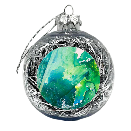 Environmental Importance - xmas bauble by Alicia Noelle Jones