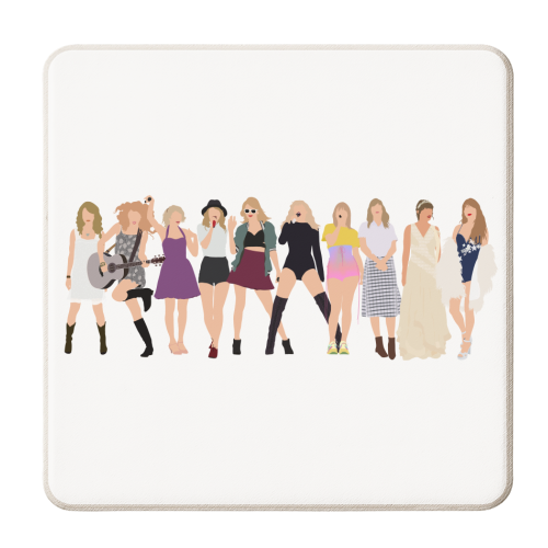 Eras - personalised beer coaster by Pink and Pip