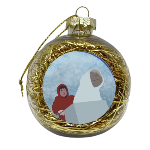 ET - xmas bauble by Giddy Kipper