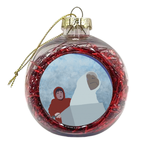 ET - xmas bauble by Giddy Kipper