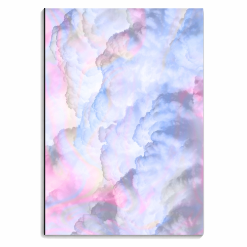 Etherial Candy Sky - personalised A4, A5, A6 notebook by Dominique Vari