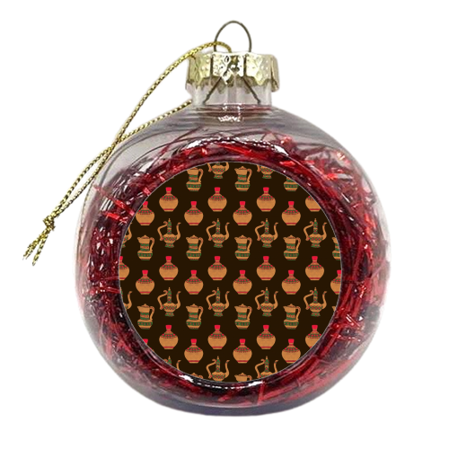 Ethnic Water Jug Pottery - xmas bauble by Haidi Shabrina