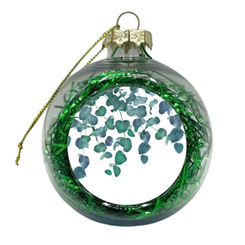 Eucalyptus Delight #1 #foliage #decor #art - xmas bauble by Anita Bella Jantz