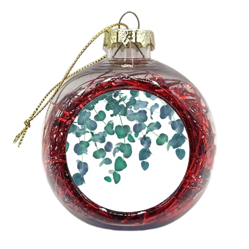 Eucalyptus Delight #1 #foliage #decor #art - xmas bauble by Anita Bella Jantz
