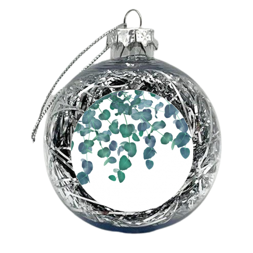 Eucalyptus Delight #1 #foliage #decor #art - xmas bauble by Anita Bella Jantz