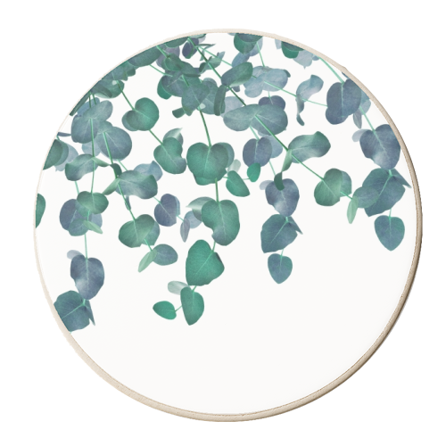 Eucalyptus Delight #1 #foliage #decor #art - personalised beer coaster by Anita Bella Jantz
