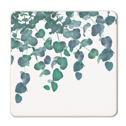 Eucalyptus Delight #1 #foliage #decor #art - personalised beer coaster by Anita Bella Jantz