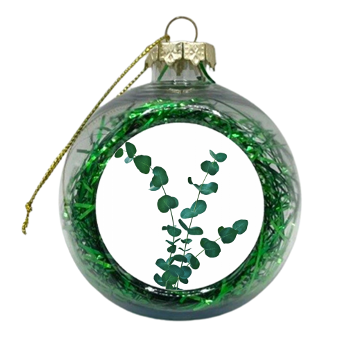 Eucalyptus Dream #1 #foliage #decor #art - xmas bauble by Anita Bella Jantz