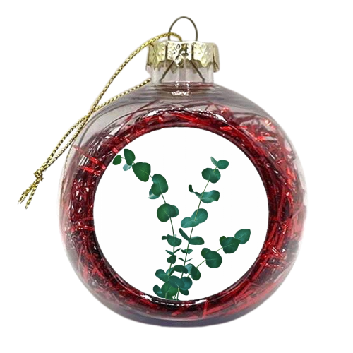 Eucalyptus Dream #1 #foliage #decor #art - xmas bauble by Anita Bella Jantz