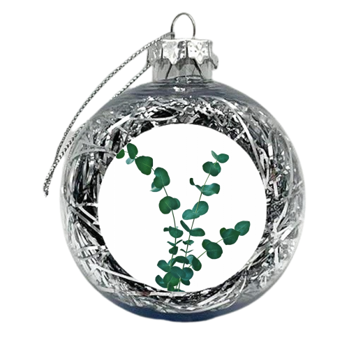 Eucalyptus Dream #1 #foliage #decor #art - xmas bauble by Anita Bella Jantz
