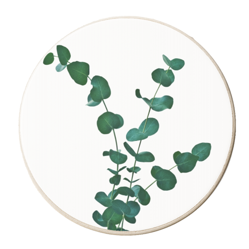 Eucalyptus Dream #1 #foliage #decor #art - personalised beer coaster by Anita Bella Jantz