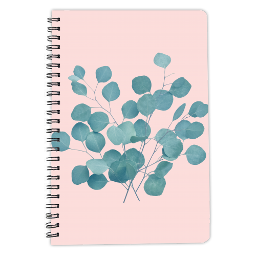 Eucalyptus Finesse #2 #foliage #decor #art - personalised A4, A5, A6 notebook by Anita Bella Jantz