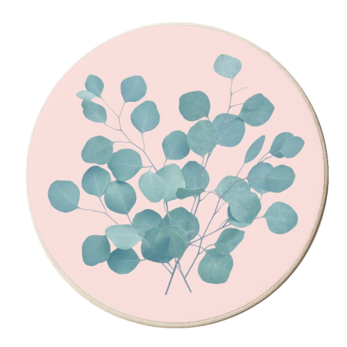 Eucalyptus Finesse #2 #foliage #decor #art - personalised beer coaster by Anita Bella Jantz