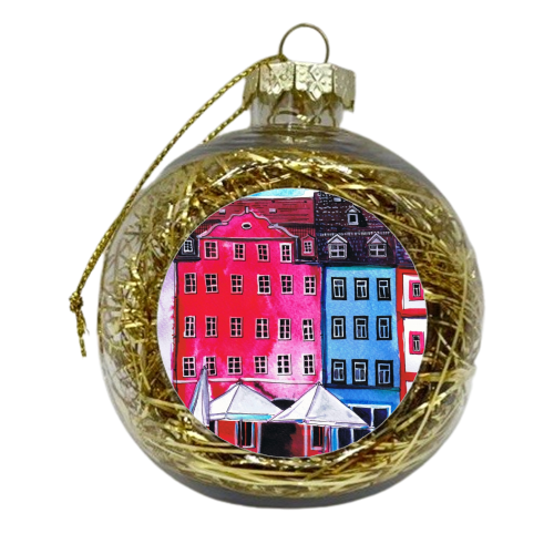 European architecture - xmas bauble by Aleshka K