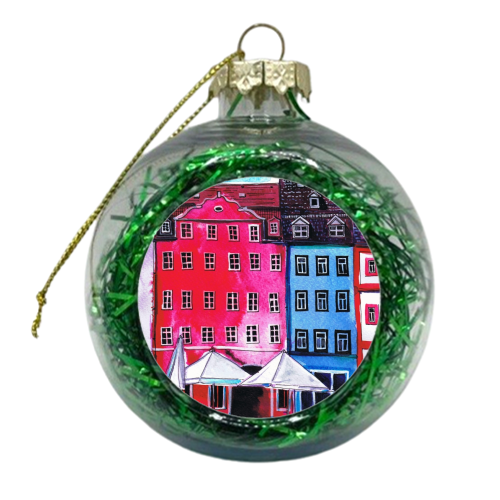 European architecture - xmas bauble by Aleshka K