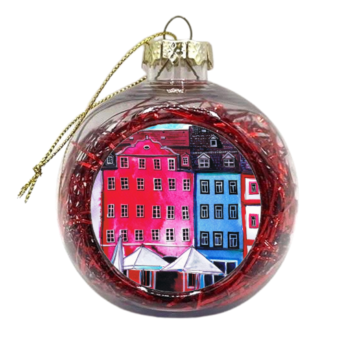 European architecture - xmas bauble by Aleshka K