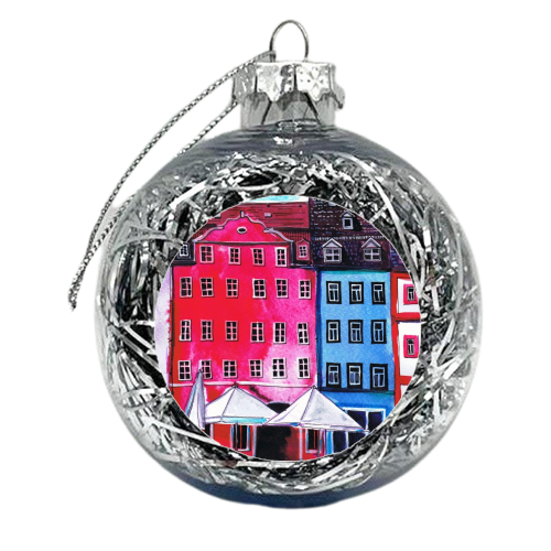 European architecture - xmas bauble by Aleshka K