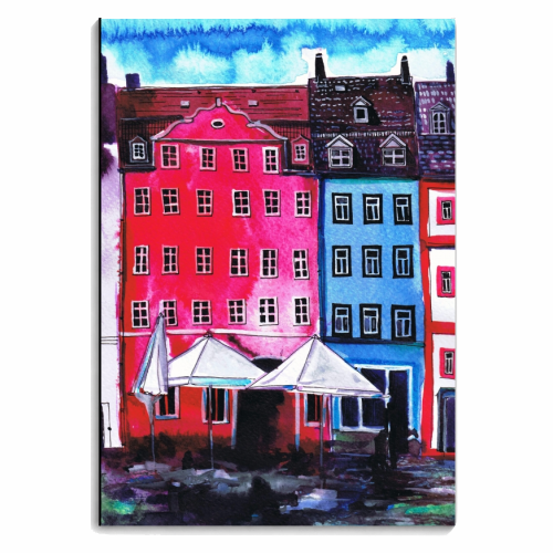 European architecture - personalised A4, A5, A6 notebook by Aleshka K