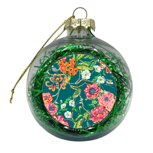 Evening Blooms - xmas bauble by Draper & Harlow