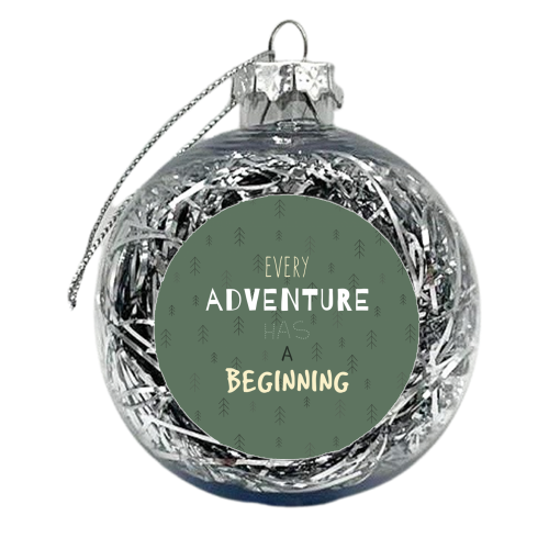 Every Adventure - xmas bauble by petegrev