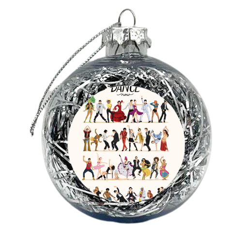 Everybody Dance Now - xmas bauble by Nour Tohme