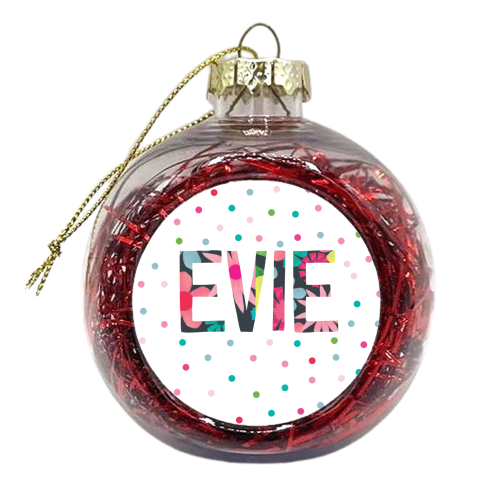 Evie - xmas bauble by The Boy and the Bear