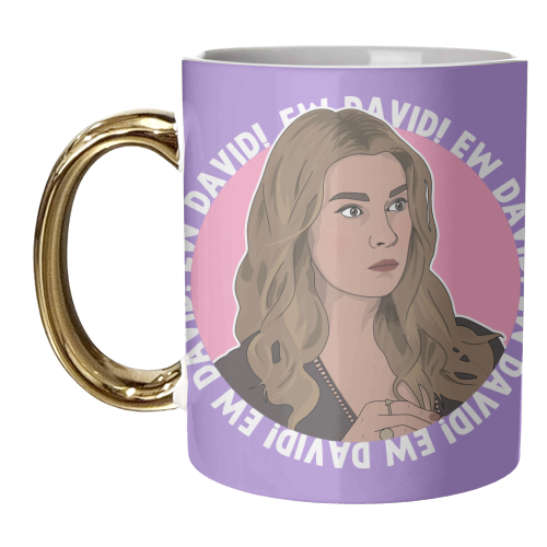 Ew David! - unique mug by Pink and Pip