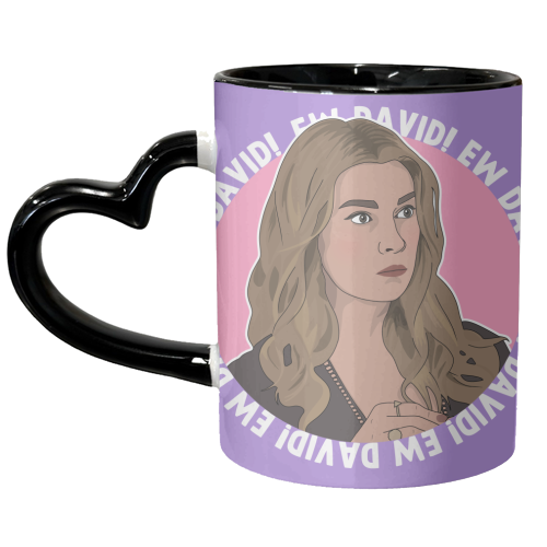 Ew David! - unique mug by Pink and Pip