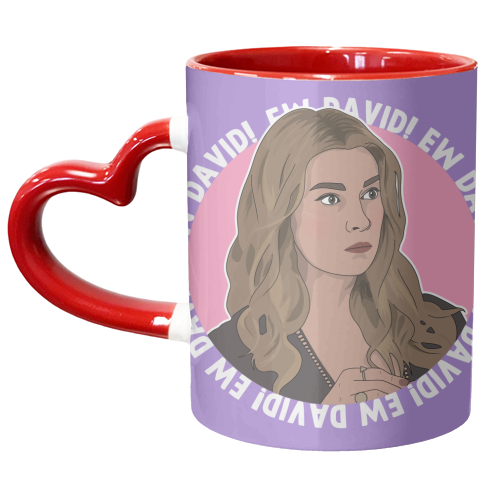 Ew David! - unique mug by Pink and Pip