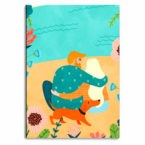 Ewe mean the world to me - personalised A4, A5, A6 notebook by Uma Prabhakar Gokhale