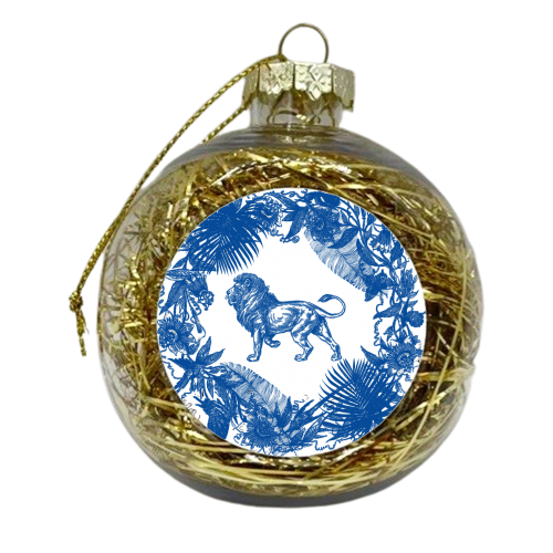 Exotic Willow | Lion - xmas bauble by Wallace Elizabeth