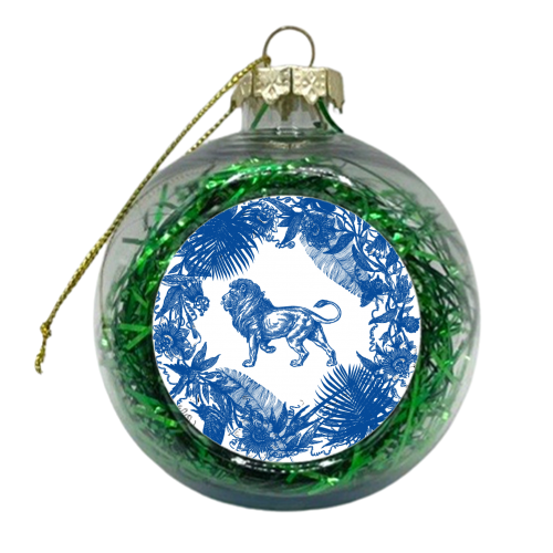 Exotic Willow | Lion - xmas bauble by Wallace Elizabeth