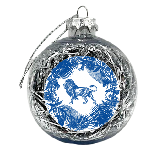 Exotic Willow | Lion - xmas bauble by Wallace Elizabeth