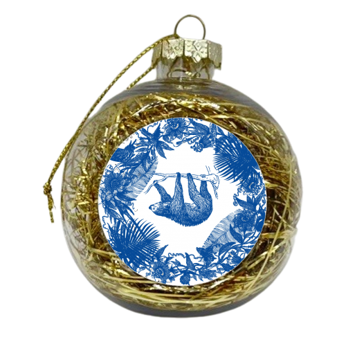 Exotic Willow | Sloth - xmas bauble by Wallace Elizabeth
