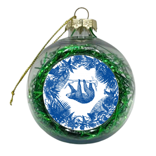 Exotic Willow | Sloth - xmas bauble by Wallace Elizabeth