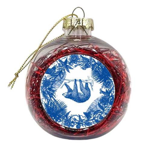 Exotic Willow | Sloth - xmas bauble by Wallace Elizabeth