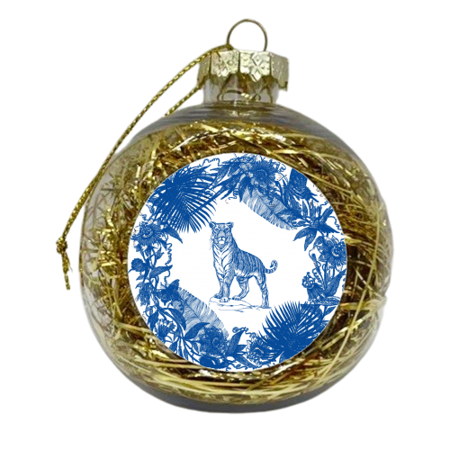 Exotic Willow | Tiger - xmas bauble by Wallace Elizabeth