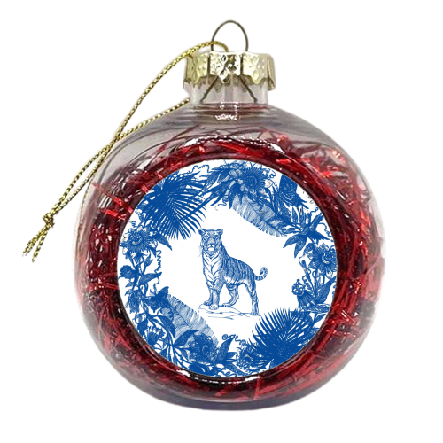 Exotic Willow | Tiger - xmas bauble by Wallace Elizabeth