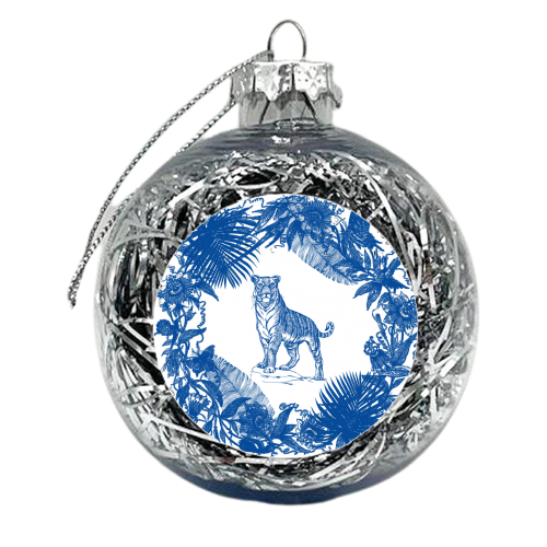 Exotic Willow | Tiger - xmas bauble by Wallace Elizabeth