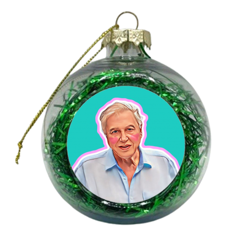 Extraordinary David - xmas bauble by DOLLY WOLFE