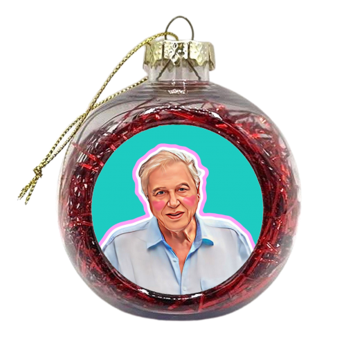 Extraordinary David - xmas bauble by DOLLY WOLFE