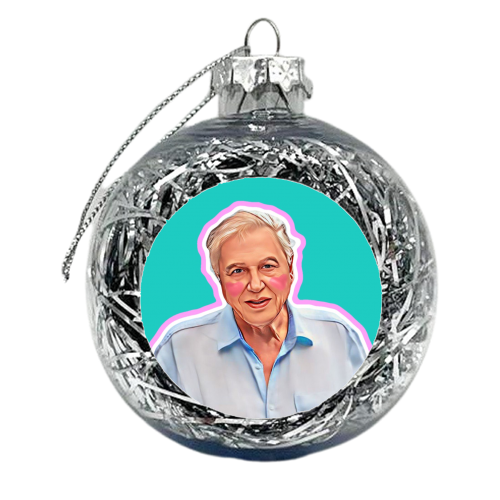 Extraordinary David - xmas bauble by DOLLY WOLFE